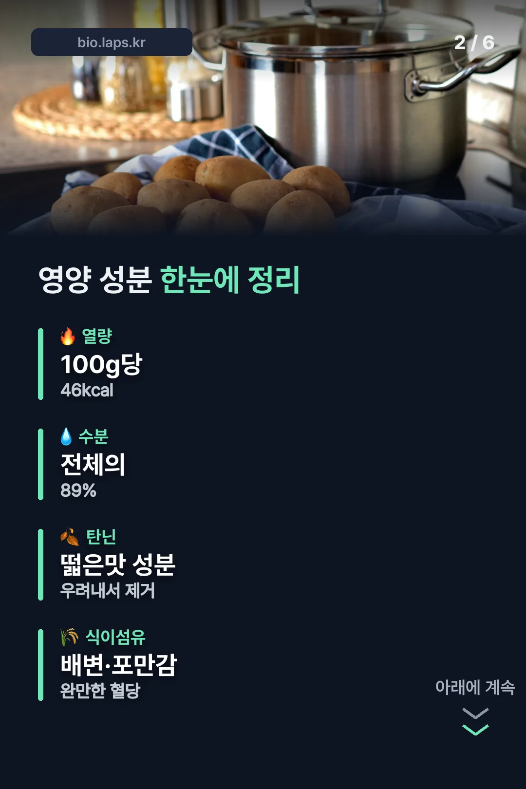 영양 성분 한눈에 정리