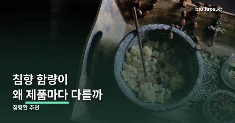침향환 추천 정리 썸네일